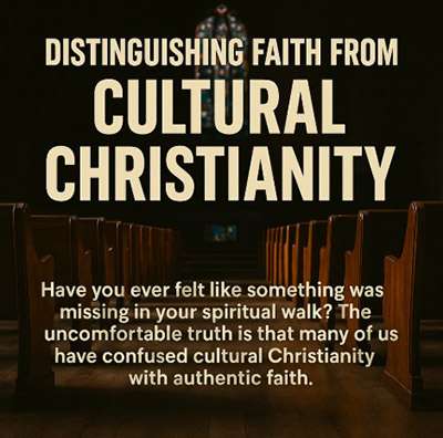 Distinguishing Faith from Cultural Christianity