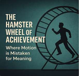 The Hamster Wheel of Achievement: Finding the Courage to Step Off