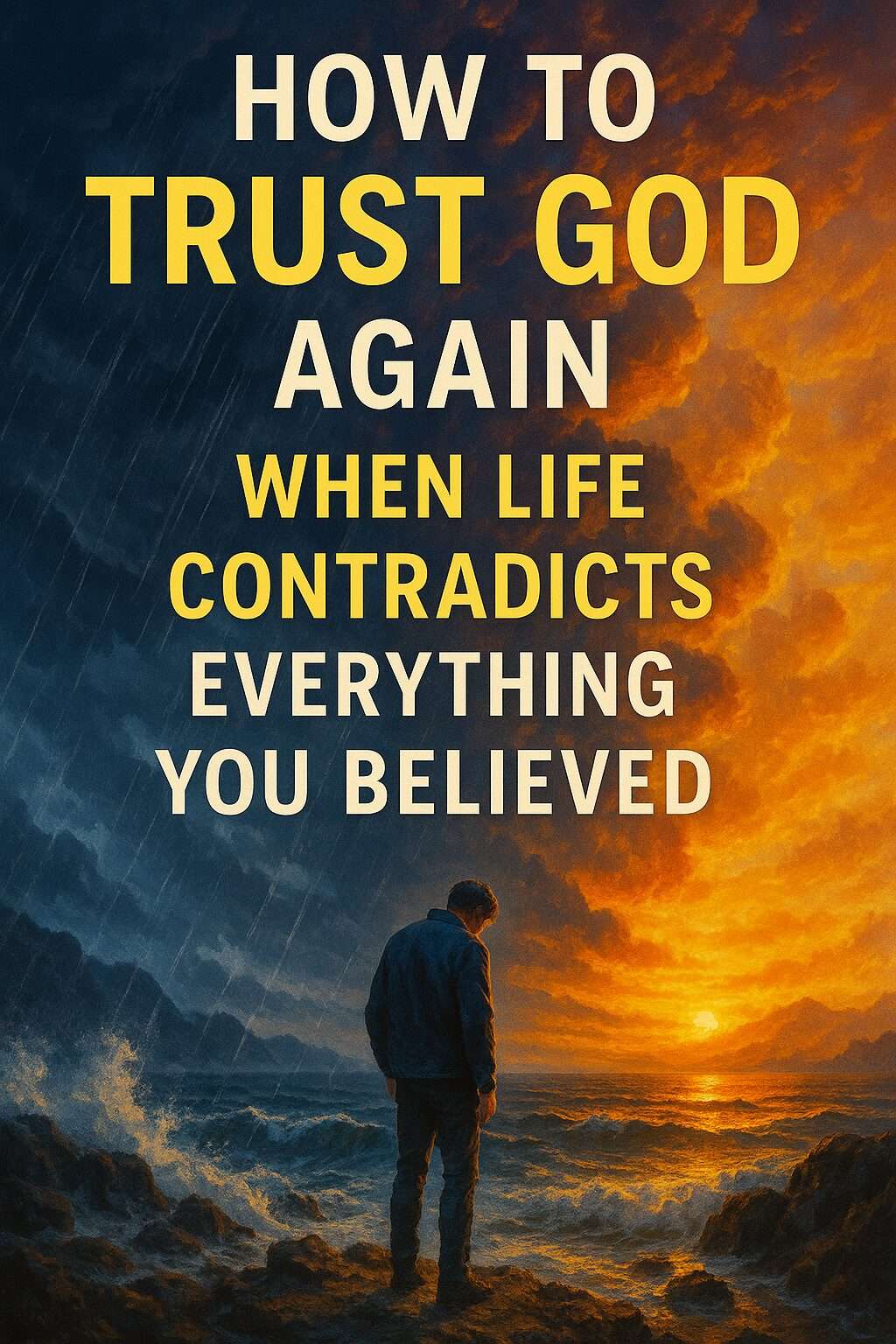 How to Trust God Again When Life Contradicts Everything You Believed